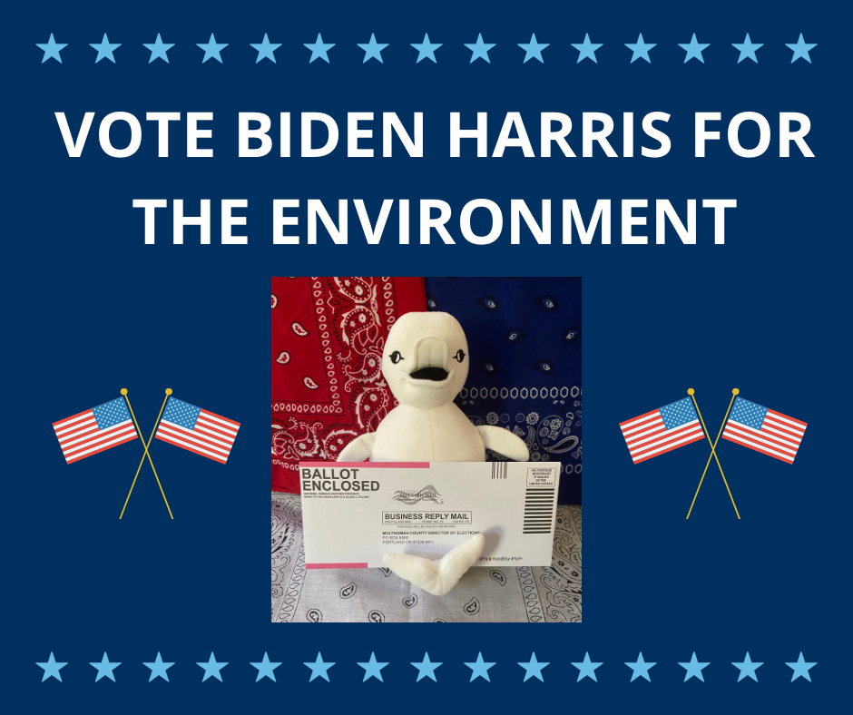 The Sustainimals' Endorsement for 2020 is.... Biden / Harris!